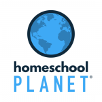 Homeschool Planet logo button