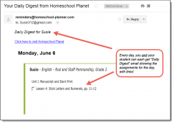 Homeschool Planet Rod and Staff Penmanship Daily Digest button