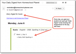 Homeschool Planet DSB2- Spelling 4 Daily Digest button