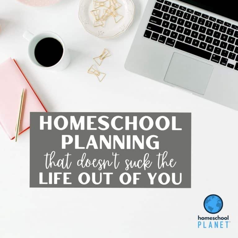 Homeschool Planning that Doesn’t Suck the Life Out of You