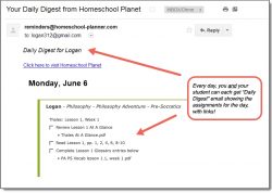 Homeschool Planet Philosophy Adventure Daily Digest button