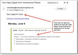Homeschool Planet Well-Ordered Language Daily Digest button