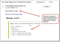 Homeschool Planet Dave Raymond's History Daily Digest button