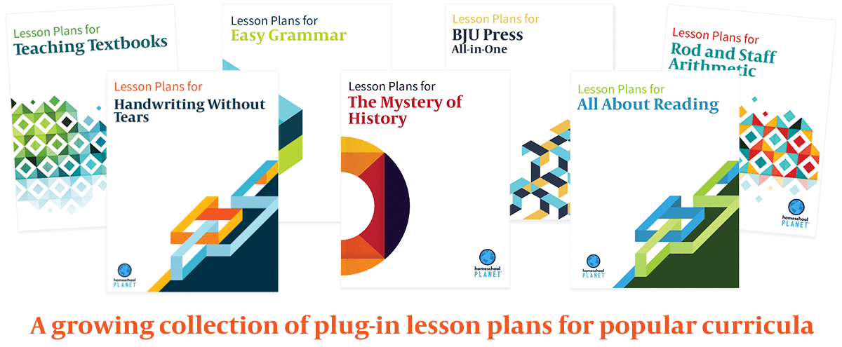 A growing collection of plug-in lesson plans for popular curricula