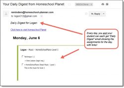 Homeschool Planet Piano Daily Digest button