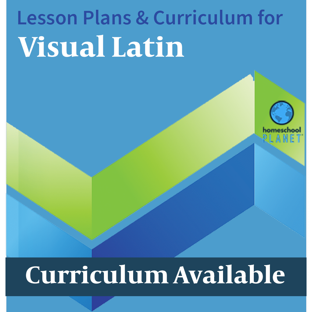 Homeschool Planet Visual Latin Foreign Languages lesson plans and curriculum button