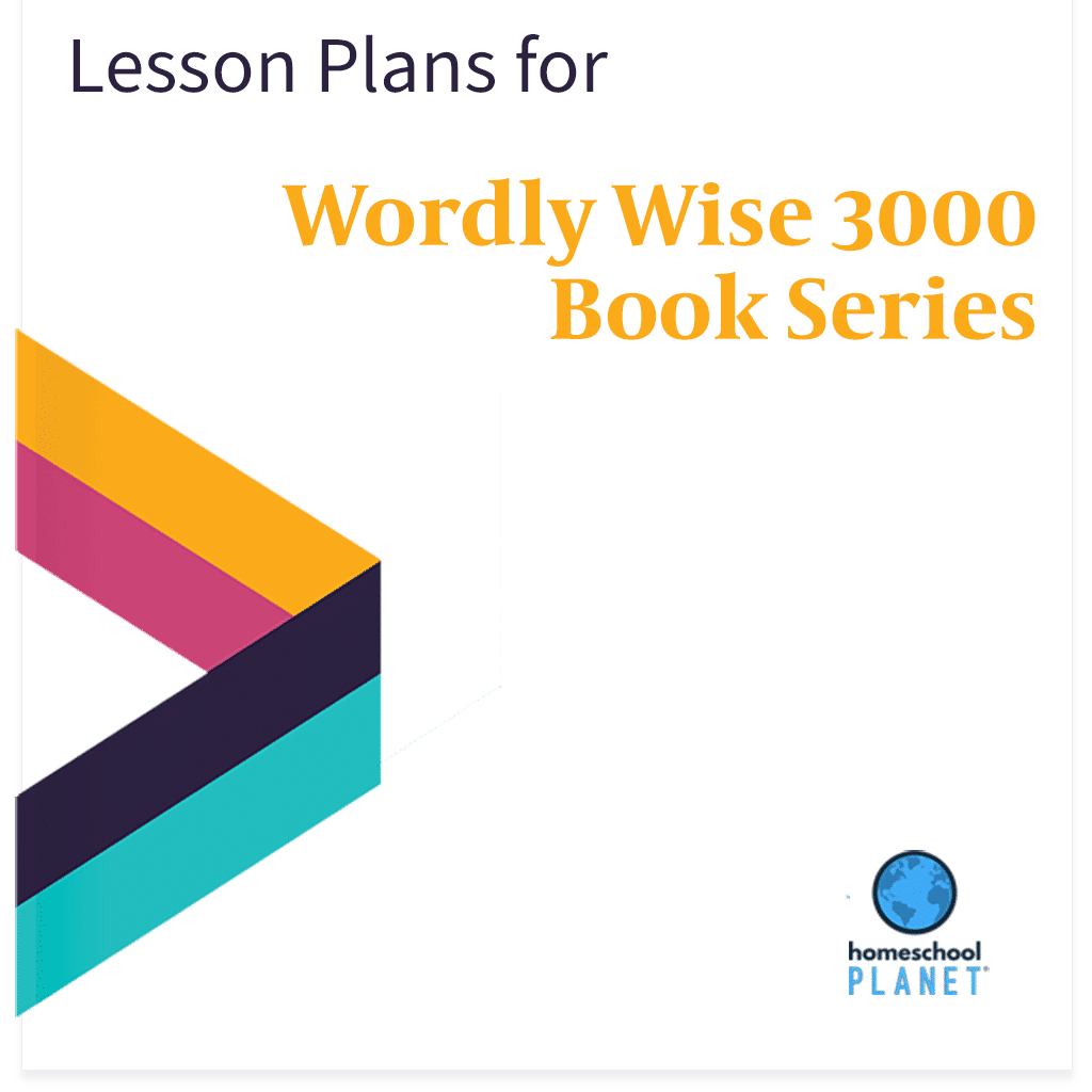 Homeschool Planet Wordly Wise 3000 Book Editions lesson plans button