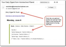 Homeschool Planet Evan-Moor Daily Science Daily Digest button