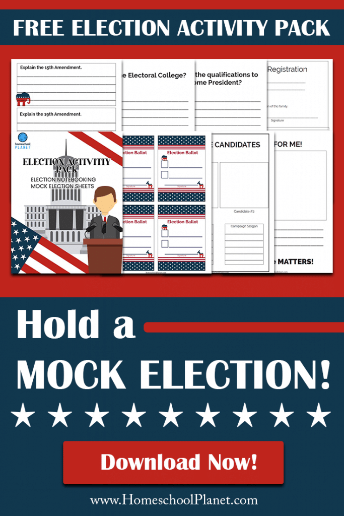 Free Election Printable Pack
