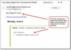 Homeschool Planet Genevieve Foster Books Daily Digest button