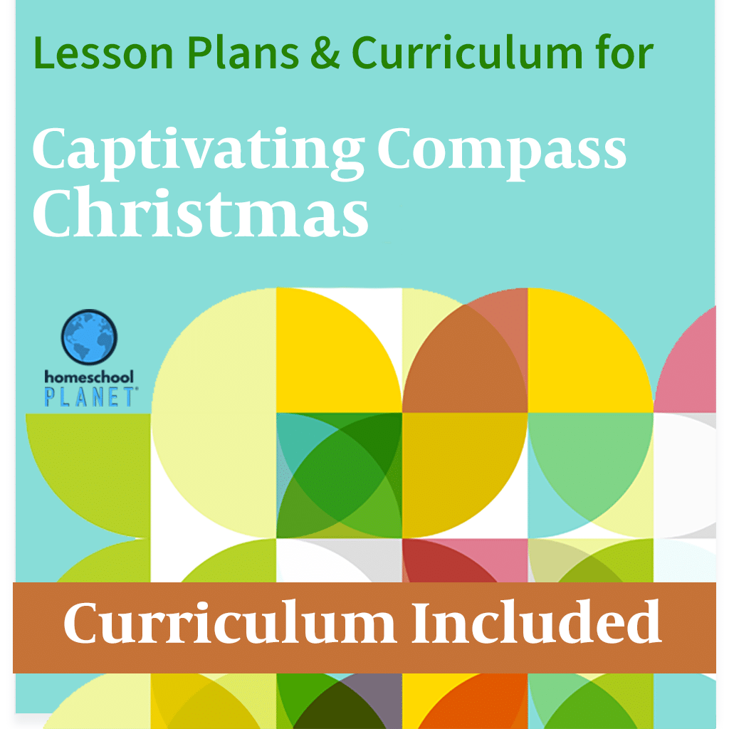 Homeschool Planner Captivating Compass Christmas lesson plans button