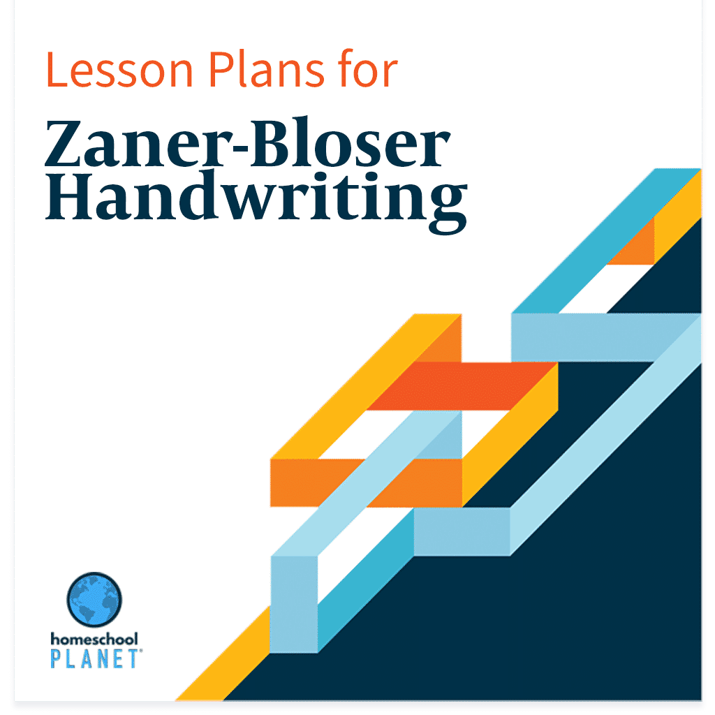 Homeschool Planet Zaner-Bloser Handwriting lesson plans button