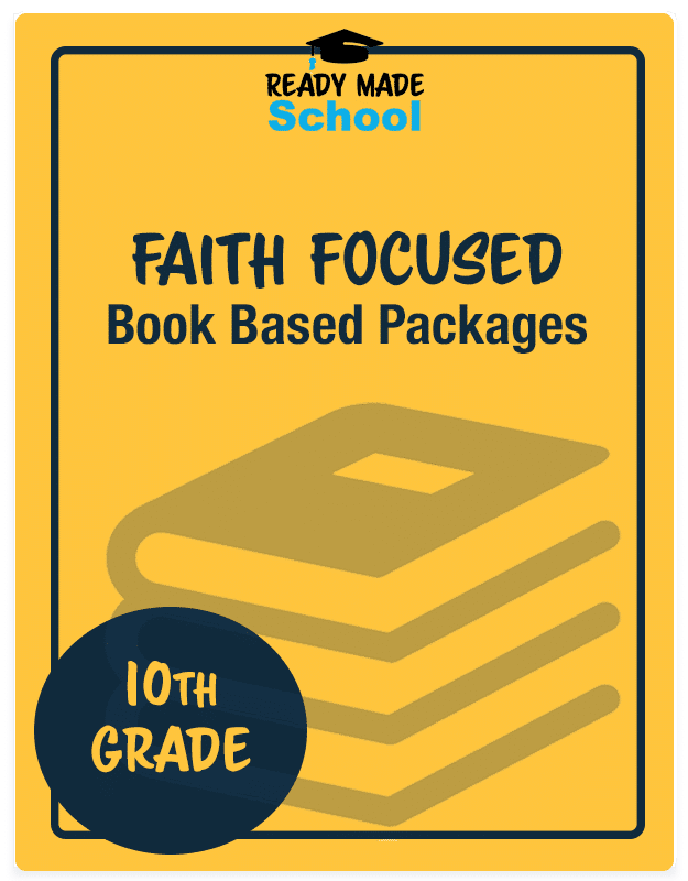 faith focused book based package 10th grade