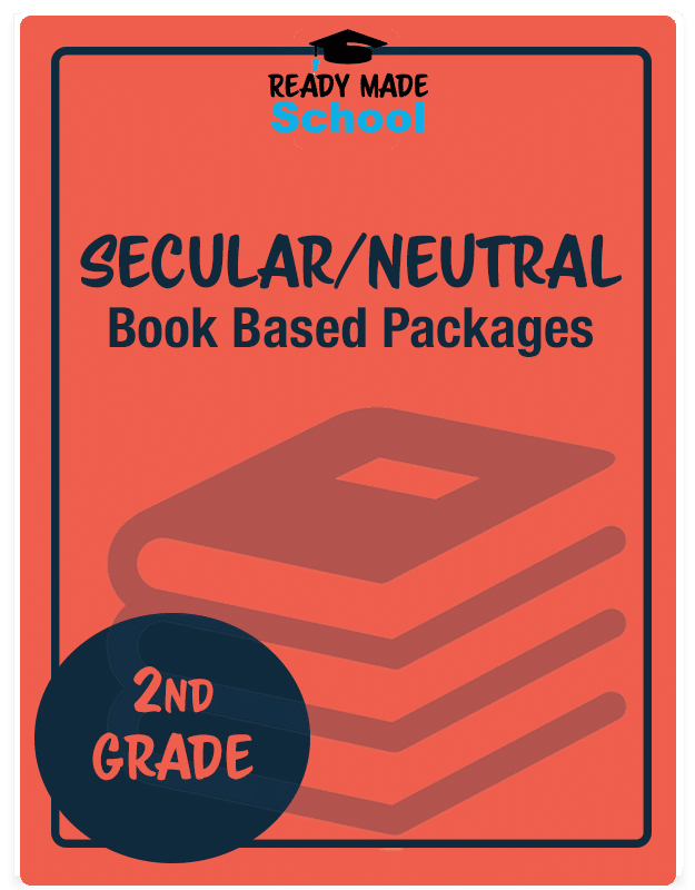 Secular book based packages 2nd grade