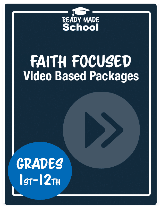 Faith Focused video based packages grades 1-12