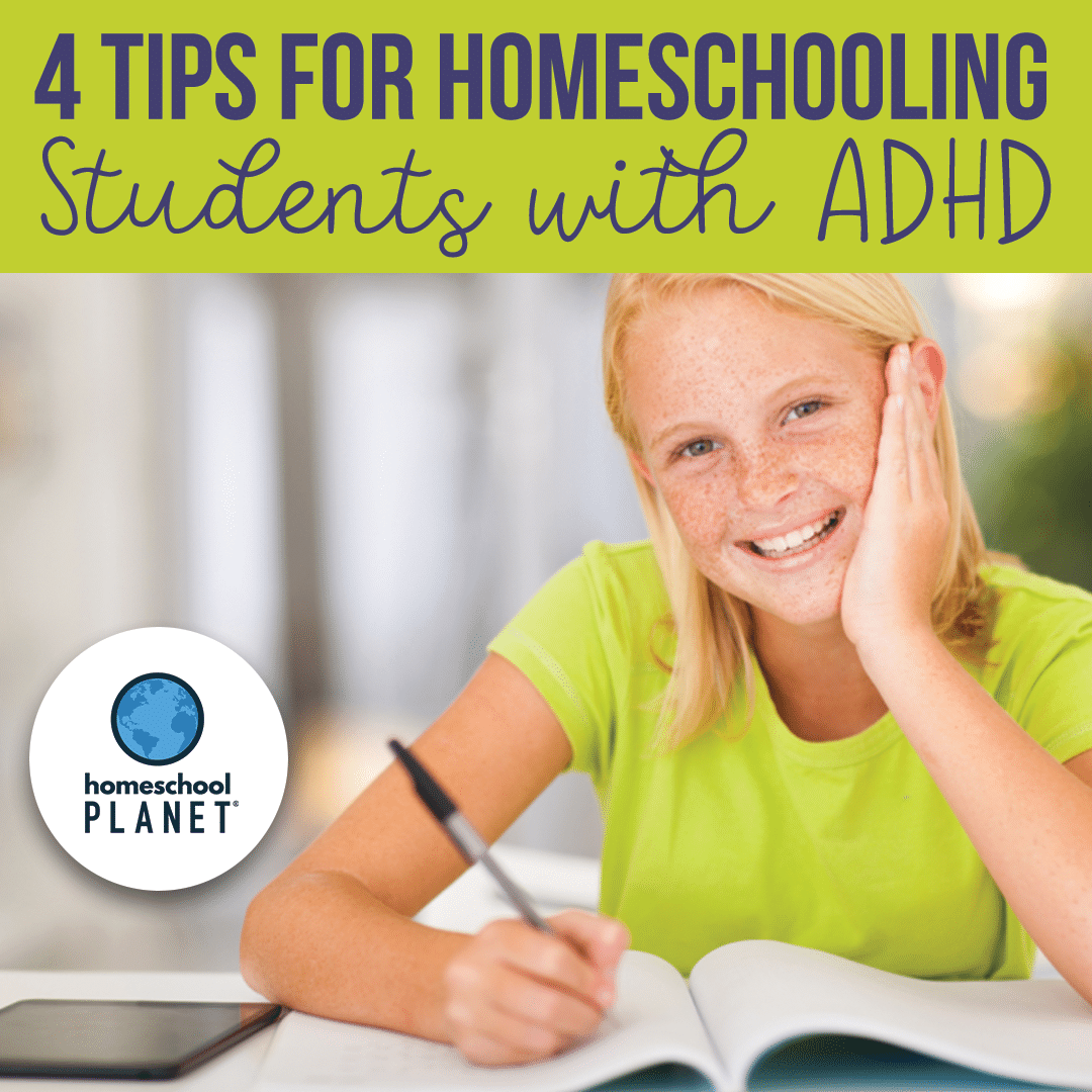 4 Tips for Homeschooling Students With ADHD