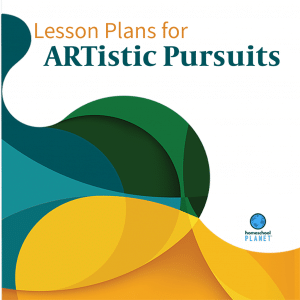 Homeschool Planet Artistic Pursuits lesson plans button