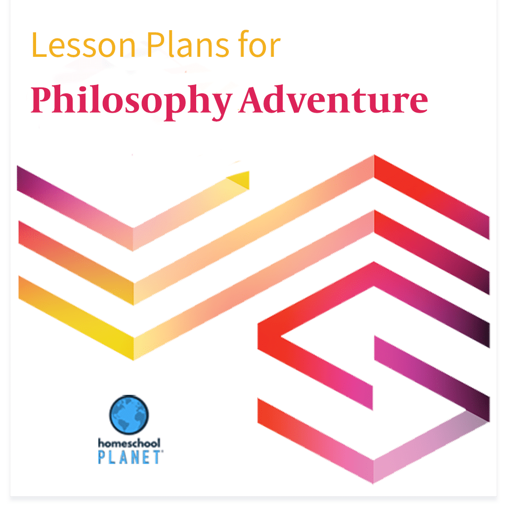 Philosophy Adventure lesson plans for Homeschool Planet cover image
