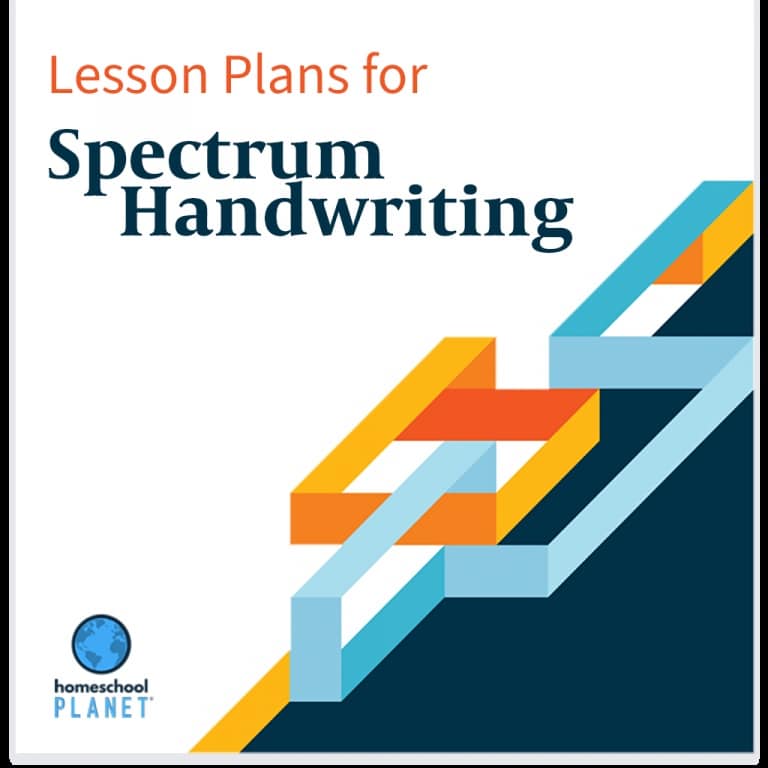Homeschool Planet Spectrum Handwriting lesson plans button