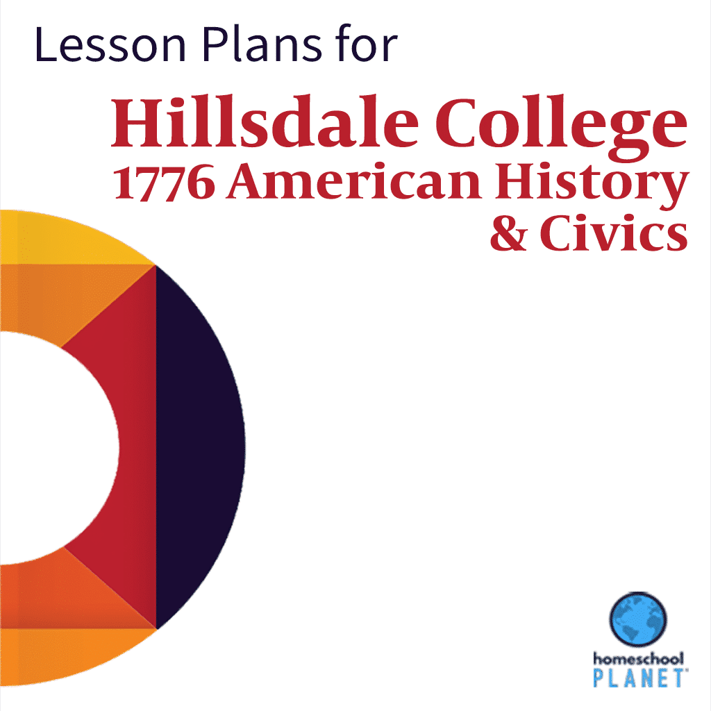 Hillsdale College lesson plans for Homeschool Planet cover image