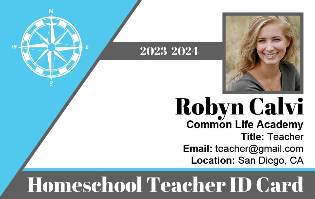 Compass Teacher ID Card