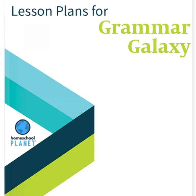 Homeschool Planet Galaxy Grammar lesson plans button