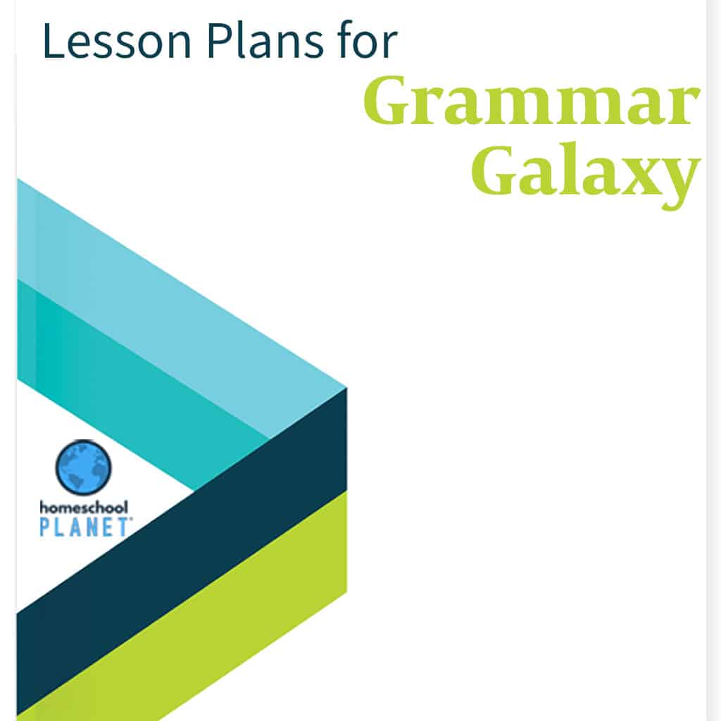 Homeschool Planet Galaxy Grammar lesson plans button