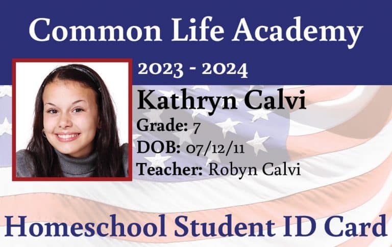 Patriotic Student ID Card