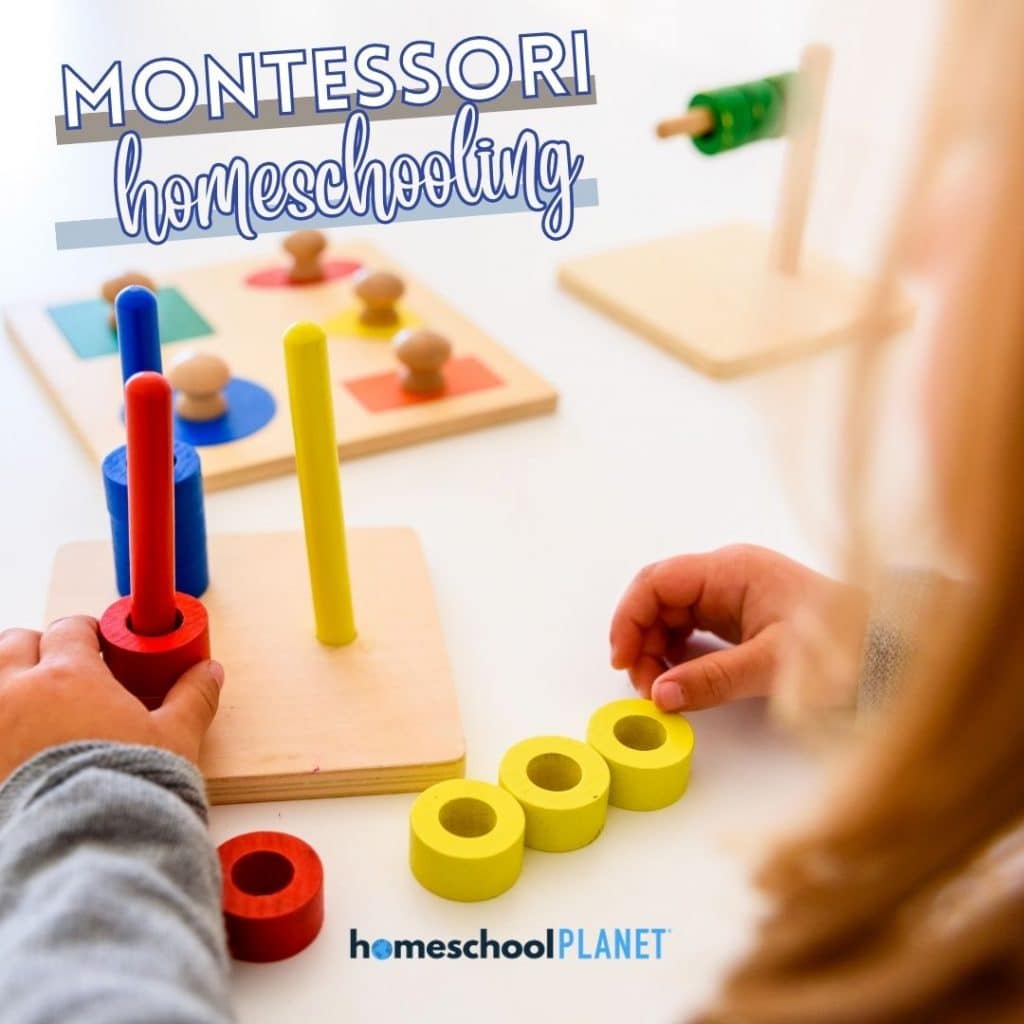 Montessori Homeschooling image for Homeschool Planet