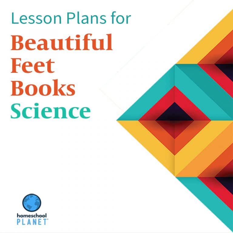 Image of Homeschool Planet lesson plan cover for Beautiful Feet Books Science