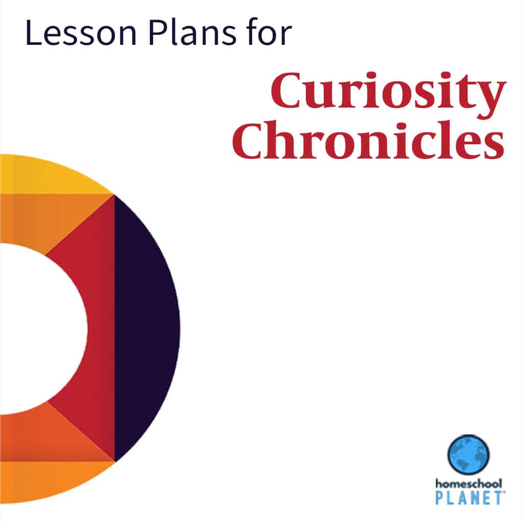 Curiosity Chronicles for Homeschool Planet lesson plan cover