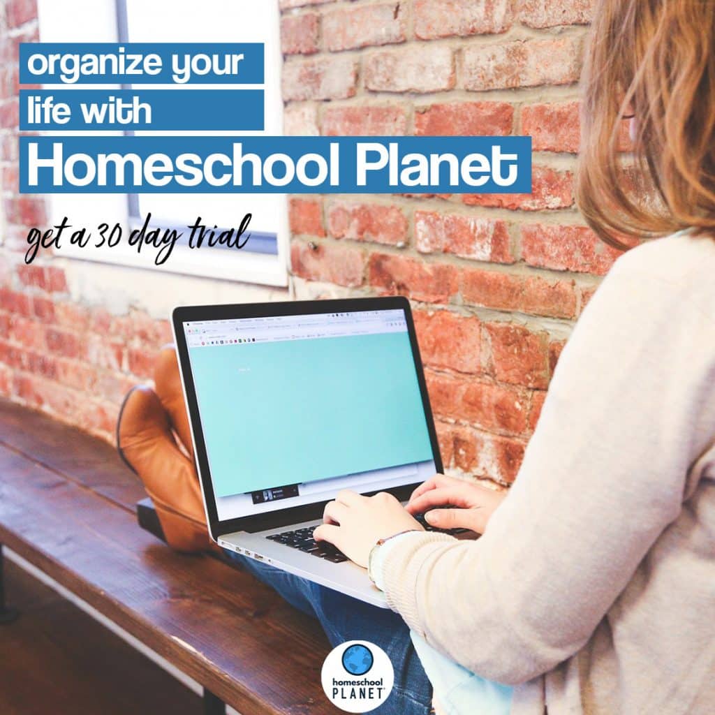 Organize your life with Homeschool Planet free trial offer