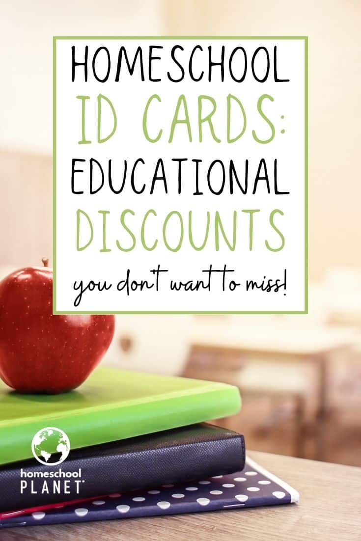 Educational Discounts You Don’t Want To Miss: Use Your Homeschool ID Card Today!